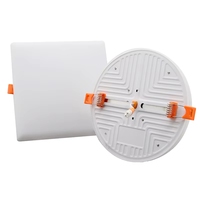 Panneaux LED réglables 9W 18W 24W 36W 48W, rétroéclairés, sans cadre, SKD