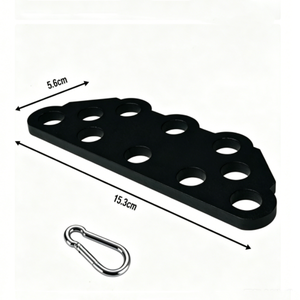 <span class=keywords><strong>Barre</strong></span> de traction dorsale et plaque d'écartement multi-poignées <span class=keywords><strong>pour</strong></span> système de <span class=keywords><strong>poulie</strong></span> / machine à câble de gym à domicile - Product Image 4