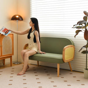 Nordic Solid Wood <b>Chair</b> With Cushioning Flocking Fabric For Restaurant And Coffee Shop Use U Shaped Design Part Number Jb 830 - Product Image 4