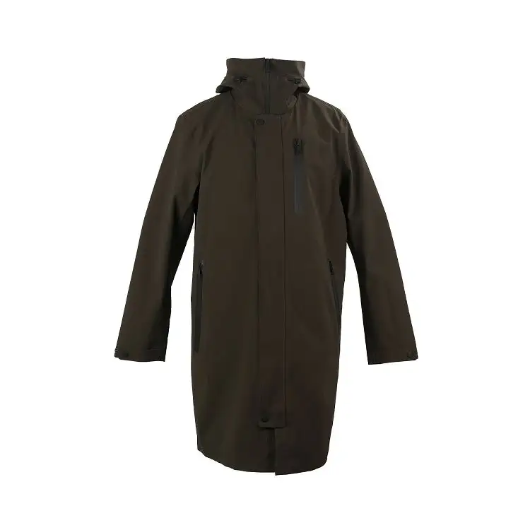 OEM diseño personalizado estilo largo al aire libre senderismo cortavientos chaqueta impermeable a prueba de agua personalizada chaqueta cortavientos para hombres