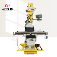 Mini-fraiseuse à tourelle M5 de haute précision, durable et compacte, fabriquée en Chine