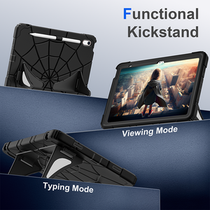 Funda Universal de Silicona a Prueba de Golpes para <span class=keywords><strong>iPad</strong></span> 10.ª Generación 10.9 2022 <span class=keywords><strong>A2696</strong></span> / 11.ª Generación A16 2025 A3354, con Soporte Plegable para Niños - Product Image 4