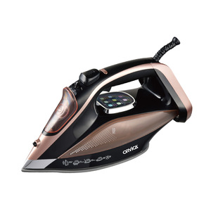 Plancha eléctrica ORVICA de doble uso (húmedo y seco) para planchado en seco y vapor, portátil para uso doméstico, con limpieza automática. - Product Image 3