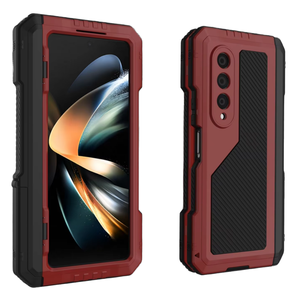 Étui de téléphone antichoc en métal étanche OEM d'usine avec emplacement pour stylet pour Samsung Galaxy Z Fold 7/6/5/4 – Poignée de protection pour téléphone - Product Image 1