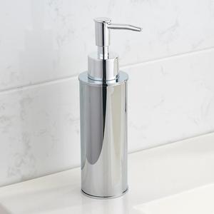 <span class=keywords><strong>Dispensador</strong></span> <span class=keywords><strong>de</strong></span> jabón <span class=keywords><strong>de</strong></span> acero inoxidable <span class=keywords><strong>plateado</strong></span> para hotel, baño, cocina, diseño Redondo, 304 ss - Product Image 3