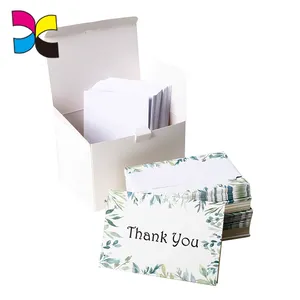 custom greeting cards box set with envelope