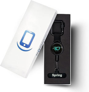 वसंत आउटडोर फोन लॉक प्रो रिट्रेटेबल कीचेन मजबूत तनाव विरोधी उपकरण टेलीस्कोपिक बैज फोन धारक - Product Image 5