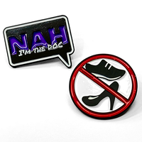 Épinglette en émail personnalisée, badge métallique sur mesure, broche à logo personnalisé, cadeau pour entreprise, accessoire pour vêtements et sacs à dos