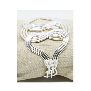 2023 New Year August Silver festival jewelry Hollow Iranian Bangles for Women Antique Silver <b>Colour</b> Bangles For Women - Product Image 6