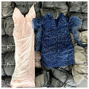 Robes de soirée de marque d'occasion de haute qualité grande taille vêtements d'occasion à la mode en gros robes élégantes femmes soirée - Product Image 2