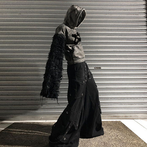 <span class=keywords><strong>Ensemble</strong></span> <span class=keywords><strong>jean</strong></span> et <span class=keywords><strong>veste</strong></span> DiZNEW Hip Hop Punk 2 brodé vintage, coupe ample et évasée, pour <span class=keywords><strong>homme</strong></span>, <span class=keywords><strong>ensemble</strong></span> en denim, <span class=keywords><strong>veste</strong></span> varsity grande taille, personnalisable - Product Image 2