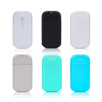 Flacon pulvérisateur de parfum vide en forme de carte, rechargeable, 20 ml, 30 ml, pour voyage, portable, emballage plastique pour soins de la peau