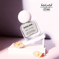 Vernis à ongles à base d'eau 12 ml SAGALAGA certifié Halal, non toxique, respirant, végétalien, longue tenue, manucure OEM ODM Mini