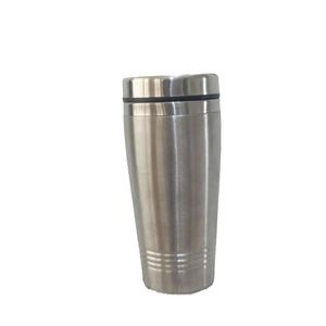 Stainless Steel Tumbler Double Wall Vacuum Insulated Travel Mug With Lid Minimalist Design For Adults - Product Image 1