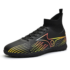 Nuevas zapatillas de fútbol transfronterizas, de caña alta para hombre y mujer, para estudiantes adultos, competición universitaria, con tacos, para entrenamiento. - Product Image 3