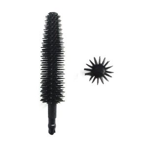 Brosse applicatrice de mascara en silicone, brosse à cils en caoutchouc - Product Image 4