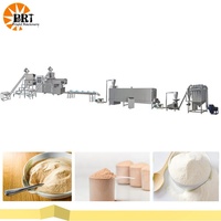 Machine automatique de fabrication de céréales pour bébés, extrudeuse à double vis, ligne de traitement pour céréales instantanées et poudre nutritionnelle