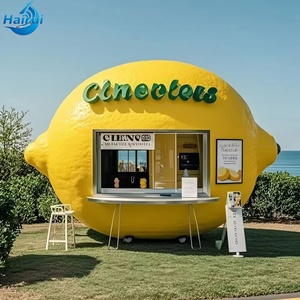 Camión de Comida Gigante con Forma de Taza de Café, Temática Gastronómica, Famoso en Internet, para Exteriores, Escultura de Puesto de Venta Comercial para Áreas Turísticas - Product Image 5