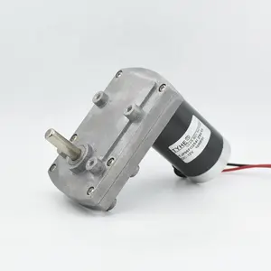 Özel hız 96*60mm redüktörlü motor 24v 12 v 36 volt 20 watt 15w 18w 20kgfcm 50kgf PMDC 20 rpm 30rpm dc düz DİŞLİ motor fren ile