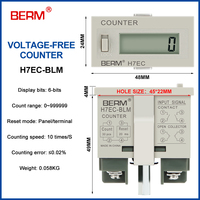 Compteur électronique à affichage numérique série H7EC avec compteur de poinçons à mémoire de panne de courant