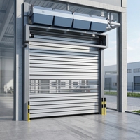 Porte spirale à haute vitesse, isolée thermiquement, certifiée CE, pour économie d'énergie industrielle