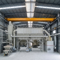 Machine optimisée et testée UT pour la production de poudre de pierre calcaire, étanche à l'air, avec service d'installation sur mesure pour usine