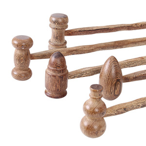 ไม้ตีนวดหลังทรงกลม ยี่ห้อ Yimu Yijiang รุ่น Chicken Wing Wood - Product Image 4