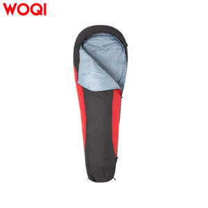 Sac de couchage Woqi Mummy 3 saisons, léger, en nylon respirant, pour adultes, randonnée, camping, usage extérieur - Product Image 1