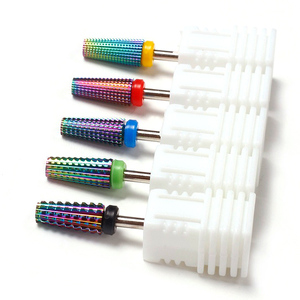 Broca de carburo de tungsteno ligera 5 en 1 con acabado de color XF-XC para máquina pulidora de <span class=keywords><strong>uñas</strong></span> eléctrica bidireccional - Product Image 3
