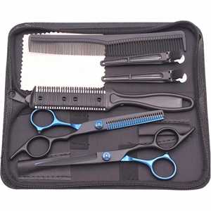 Hair Cutting Scissors 6'' JP Stainless <b>Barber</b> Scissors Thinning Shears Hair Scissors Haircut <b>Set</b> Comb Razor Dropshipping C1001 - Product Image 1