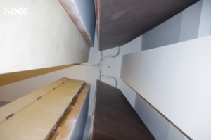 Modern Movable Folding Design Wooden <strong>Partition</strong> <strong>Wall</strong> for Restaurant Hotel School Custom <strong>MDF</strong> Panels Adjustable Flexible - Product Image 6