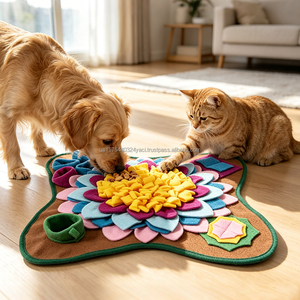 Tapis de renifflement interactif pour chiens et chats, tapis d'alimentation pour l'entraînement olfactif, alimentation lente, soulagement du stress, tapis olfactif pour animaux de compagnie - Product Image 6