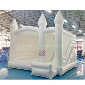 <span class=keywords><strong>Jeux</strong></span> d'extérieur commerciaux PVC blanc gonflable Bounce Hoseouse Wedding Bouncers Jumpers avec Castle Slide Combo pour enfants - Product Image 3