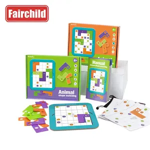 Bentuk L Blok nomor & warna papan permainan yang cocok untuk anak-anak belajar pendidikan mainan Walmart