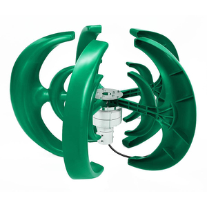 Lantern Type Small 200w Wind <b>Generators</b> 12v 24v Vertical Axis Wind <b>Generator</b> Kit Wind <b>Power</b> System <b>Generator</b> 12m/s HLR-200W 200W - Product Image 3