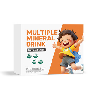 Bebida de Calcio, Hierro, Zinc y Selenio, Bebida Multimineral Natural, Nutrición Orgánica, Suplementos para el Apoyo Inmunológico - Product Image 3