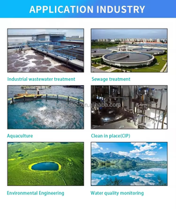 Lorawan chất lượng nước Cảm biến đa-thông số nhiệt độ Ph/ORP oxy hòa tan dư Clo chất lượng nước màn hình - Product Image 6
