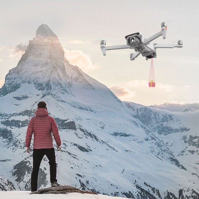 X8T V640 2025 Professional RC Control 5.1K/50fps Imagery Night Mode Video Recording 47mins 15km Carbon Fiber Drones