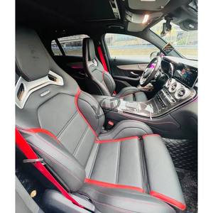 Sièges baquets en cuir noir <span class=keywords><strong>Recaro</strong></span> pour Benz A45 CLA45 W176 W177 AMG, sièges avant à double rangée chauffants, sièges de voiture modifiés - Product Image 3