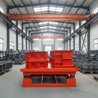 Moule de fabrication de blocs emboîtables en acier robuste pour blocs de béton, mur à empilage sec, taille personnalisée