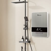 Chauffe-eau électrique sans réservoir portable haute puissance Hannover Best Seller 4500W/5000W/5500W pour camping-car, hôtel, garage, LED, économie d'énergie
