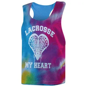 Pinnie de malla con estampado de Lacrosse Reversible, para mujer