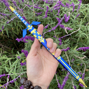 Métal chaud Anime épée maître modèle 30.5cm métal jouet épée modèle en alliage de Zinc luxe commémoratif artisanat décoratif - Product Image 5