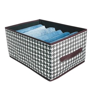 Modern Design PP Plastic Pants <b>Storage</b> <b>Box</b> Plate Lid Jeans Compartments Rack Wholesale Manufacturers Underwear <b>Storage</b> Basket - Product Image 6