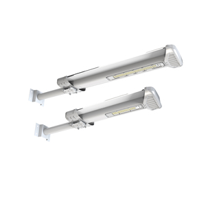 Lampes solaires de jardin intégrées tout-en-un étanches au carbone bleu IP66 pour entrepôts, paysages et stades sportifs BCT-OLF-15W - Product Image 1