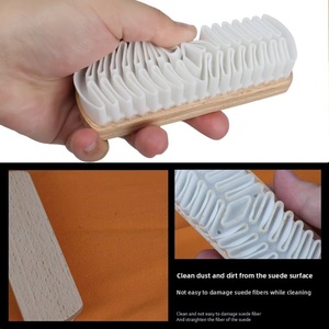 Kit de nettoyage pour chaussures en daim, <span class=keywords><strong>brosse</strong></span> et gomme en caoutchouc pour daim, <span class=keywords><strong>brosse</strong></span> de nettoyage pour cuir, pour chaussures, sacs et manteaux pour femmes G26-99 - Product Image 5