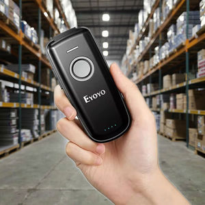 Escáner de Código de Barras Portátil Mini 1D <span class=keywords><strong>Eyoyo</strong></span>, Lector Inalámbrico de 1500 mAh, Interfaz USB para Almacén y Supermercado, Color Negro, Gran Oferta - Product Image 5