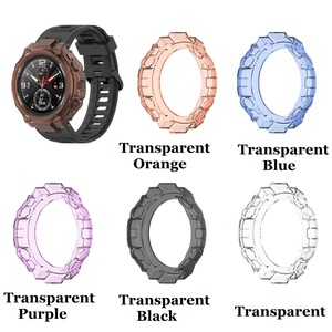 Funda de reloj de silicona deportiva transparente, funda de reloj de TPU suave para <span class=keywords><strong>Amazfit</strong></span> <span class=keywords><strong>T</strong></span>-<span class=keywords><strong>Rex</strong></span>/<span class=keywords><strong>T</strong></span>-<span class=keywords><strong>Rex</strong></span> <span class=keywords><strong>pro</strong></span> - Product Image 3