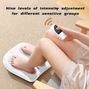 Masajeador de pies, masajeador de pies con vibración, máquina de terapia de pies con control remoto inalámbrico para fisioterapia - Product Image 4