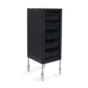 Carrito de salón <span class=keywords><strong>con</strong></span> cajones Perchas para pelucas Carrito de estilista móvil para almacenamiento de pelucas y herramientas - Product Image 2